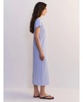 платье женское голубой
