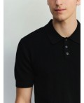поло мужское черный