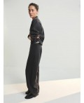 брюки женские темно-серый меланж
