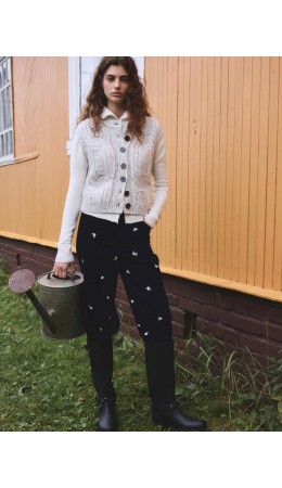 брюки женские темно-синий