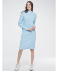 Платье женское 192-2414; 14-4317 холодный голубой