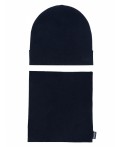 Комплект (шапка, снуд) 13-179U; темно-синий