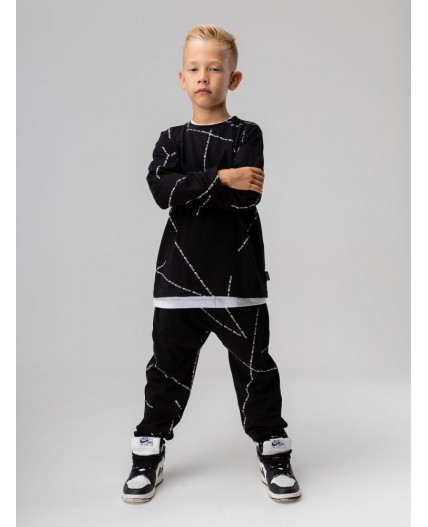 Брюки 6-387МU; черный