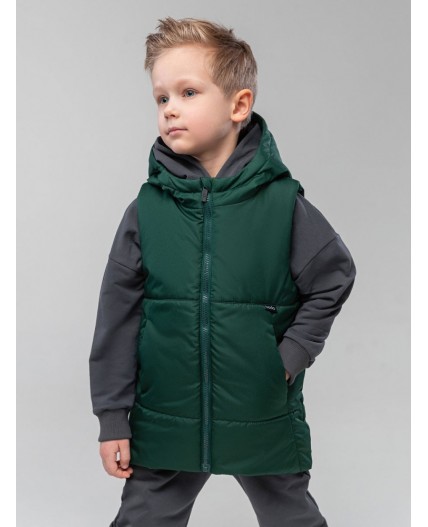 Жилет 14-68МU; темно-зеленый