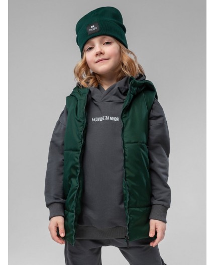 Жилет 14-68МU; темно-зеленый