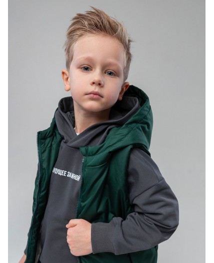 Жилет 14-68МU; темно-зеленый