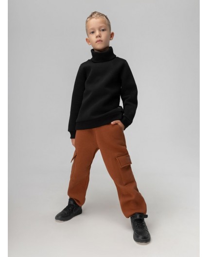 Брюки 6-471МU; коричневый