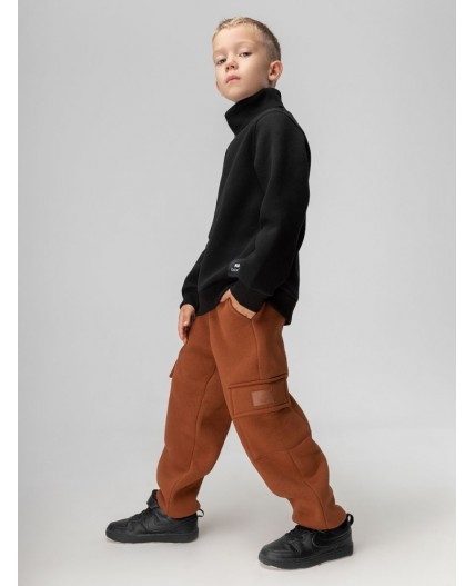 Брюки 6-471МU; коричневый