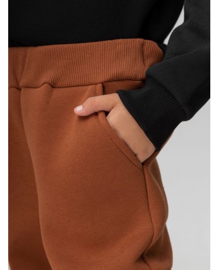 Брюки 6-471МU; коричневый