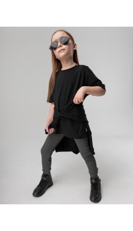 Леггинсы 15-153МU; графит