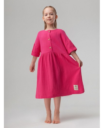 Платье 18-117МD; розовый
