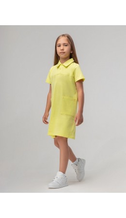 Платье 18-177MD; светло-желтый