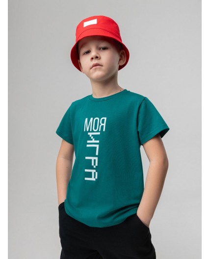 Футболка 4-233MU; изумрудный
