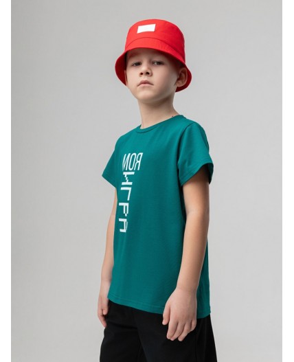 Футболка 4-233MU; изумрудный