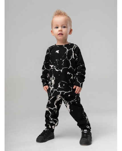 Костюм 21-98МU; черный (мрамор)