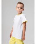 Футболка 4-429MU; белый (желтый)