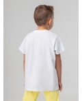 Футболка 4-418MU; белый (светло-желтый)