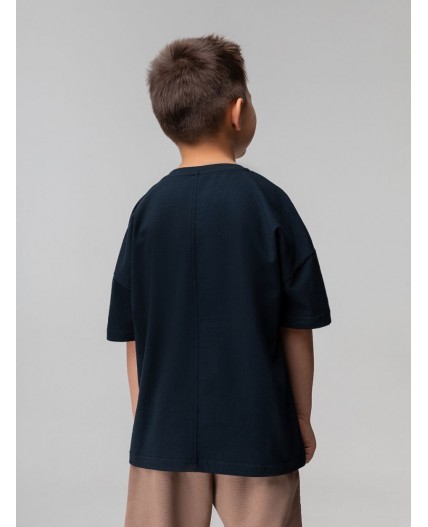 Футболка 4-434MU; темно-синий