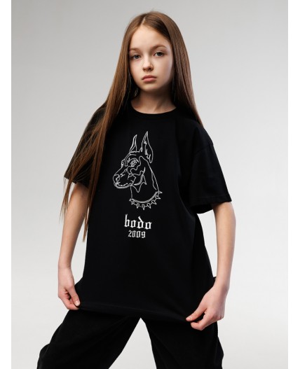 Футболка 36-95MU; черный