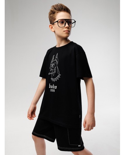 Футболка 36-95MU; черный