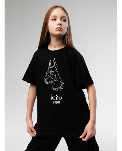 Футболка 36-95MU; черный