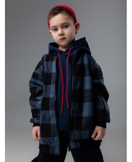 Куртка 20-248МU; синий (черный)