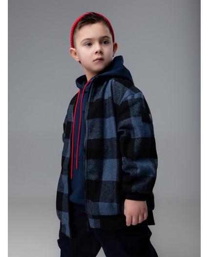 Куртка 20-248МU; синий (черный)