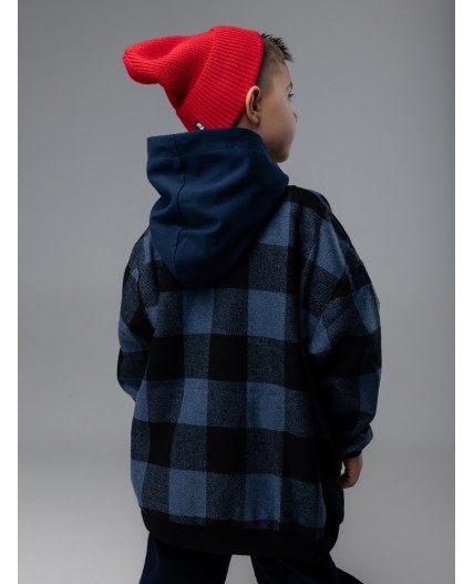 Куртка 20-248МU; синий (черный)