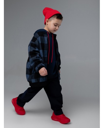 Куртка 20-248МU; синий (черный)