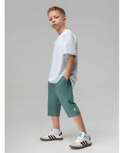 Шорты 8-106MU; пыльный зеленый