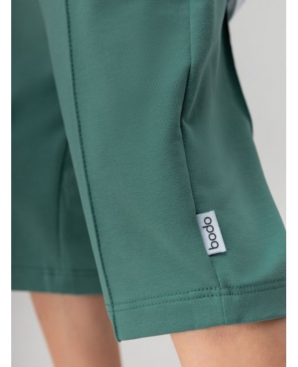 Шорты 8-106MU; пыльный зеленый