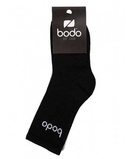 Носки 2 пары 26-9MU; черный/серый