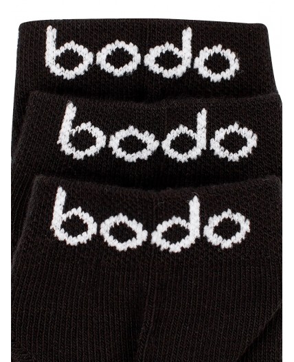 Носки 3 пары 26-3MU; черный