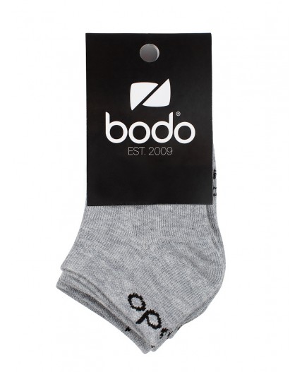 Носки 3 пары 26-2MU; серый меланж