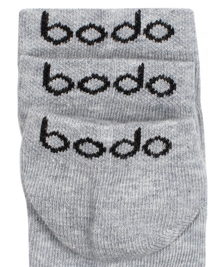 Носки 3 пары 26-2MU; серый меланж