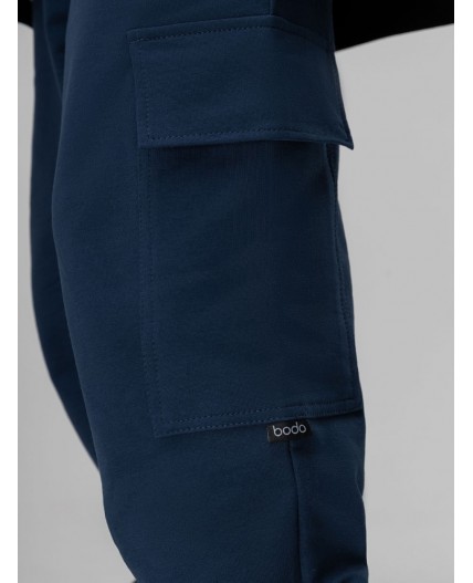 Брюки 37-43МU; индиго