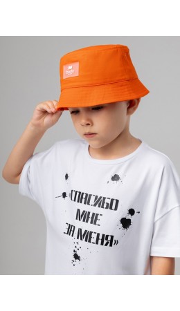 Панама из твила 10-394MU; оранжевый