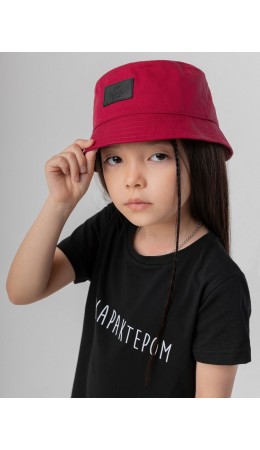 Панама из твила 10-394MU; темно-малиновый (черный)