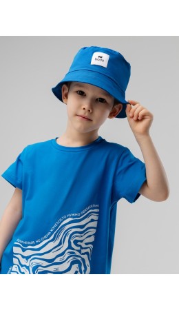 Панама на подкладке 10-367MU; синий