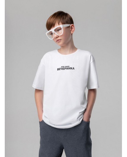 Футболка 36-128MU; белый