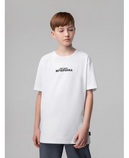 Футболка 36-128MU; белый
