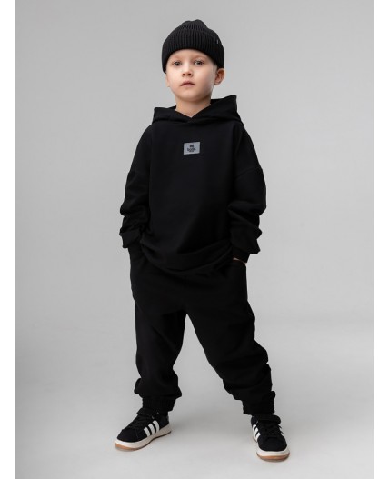 Костюм 11-435МU; черный (черный)