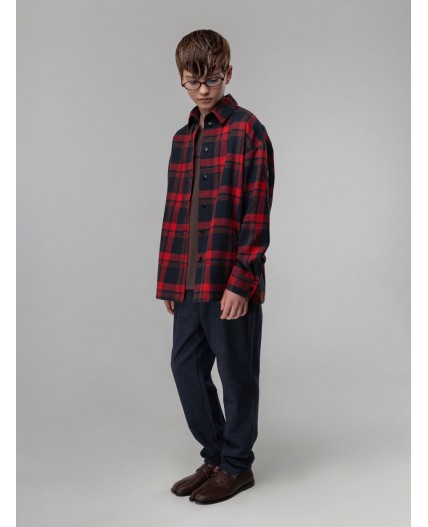 Брюки 37-74MU; синий джинсовый