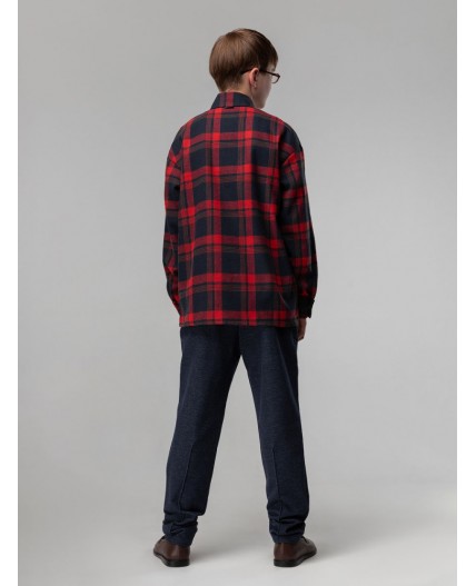 Брюки 37-74MU; синий джинсовый