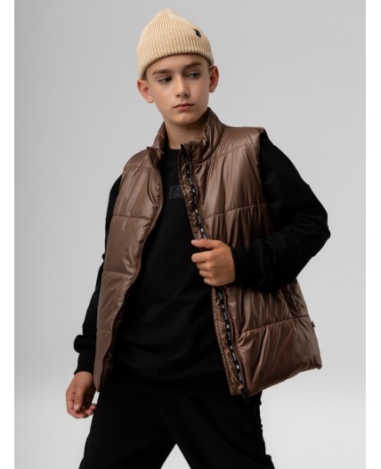 Жилет 41-10МU; коричневый