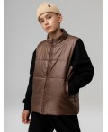 Жилет 41-10МU; коричневый