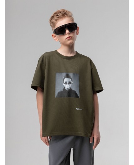 Футболка 36-125MU; хаки