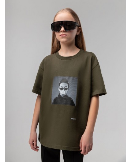 Футболка 36-125MU; хаки