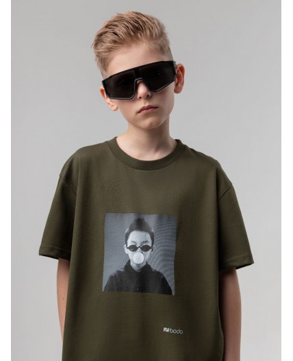 Футболка 36-125MU; хаки