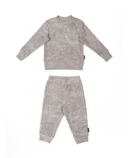 Костюм 21-120MU; серо-бежевый